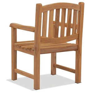 Fauteuil de jardin en teck massif moderne et luxueux, résistant aux intempéries, meubles d'extérieur pour patio - Product Image 4