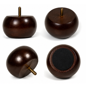 Wholesale Solid Wood Furniture <b>Legs</b> Round <b>Sofa</b> Feet <b>for</b> Modern Couch Upholstery and Living Room Furniture - Product Image 1