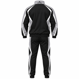 Conjunto Deportivo de 2 Piezas para Hombre, Chaqueta con Cierre y Bloques de Color, Pantalones Transpirables, Ropa Deportiva - Product Image 2