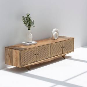 ตู้วางทีวีวานดานา โนวารา โซเลซ ราตัน ดอร์ส  แบบโมเดิร์น  ตกแต่งด้วยหวายธรรมชาติ - Product Image 3