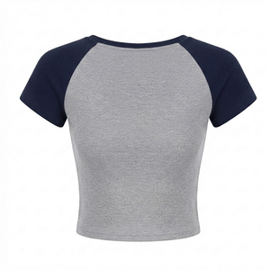 OEM Manufactured Breathable And Quick Dry Women Crop <b>Tops</b> Best Selling Summer Season Women Crop <b>Tops</b> - Product Image 3