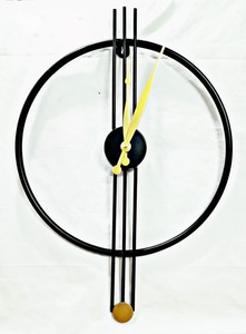 Classic Modern Metal Wall <b>Clock</b> <b>Digital</b> Mechanical Silent Luminous Waterproof Easy Read Design for Living Room Hanging Decor - Product Image 2