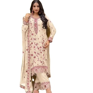 Traje Salwar sin Costuras de Estilo Africano para Fiestas y Citas Especiales, Colección 2024, Viscosa - Product Image 1