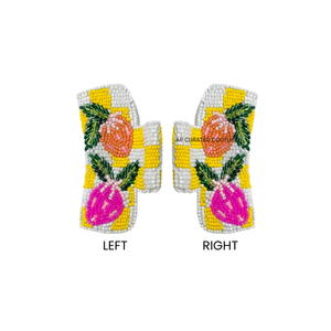 Set de Pinzas para el Cabello con Cuentas Hechas a Mano, Diseño Tropical, Bordado Personalizado, Accesorio de Moda para Mujer - Product Image 6