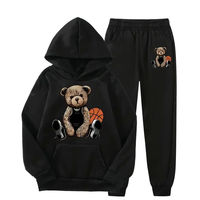 Erkek Eko Dostu Nefes Alabilen Slim Fit Özelleştirilmiş Renkli Logolu Günlük Kapüşonlu Sweatshirt Eşofman Altı %100 Polyester Dış Mekan