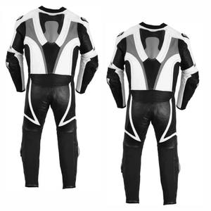 Traje de Motocicleta de Cuero Personalizado para Conductores de Talla Grande - Impermeable, Cortavientos, Transpirable, Ignífugo, Anti-UV, Ropa Deportiva de Carreras - Product Image 5