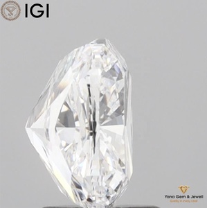 Diamant de laboratoire CVD de 2,50 carats avec certificat IGI, couleur D, clarté VVS2, taille coussin carrée, pour sertissage personnalisé - Product Image 4