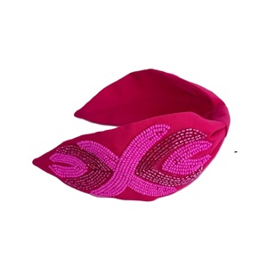 Premium Seed Bead Embroidery Hairband For Girls Stylish Outfit Designer <b>Beaded</b> Hairband With Colorful Seed Beads Chic Fashion - Product Image 3