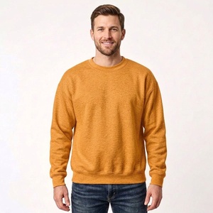 Sweat-shirt slim fit pour homme, pull en coton ajusté à col rond, vêtement ajusté, sweat-shirt en molleton ajusté, haut ajusté pour homme - Product Image 5
