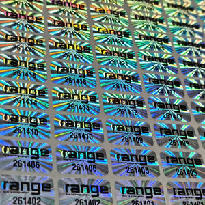 Etiqueta Adhesiva con Código de Barras de Material PET Ecológico Anti-Falsificación con Logotipo Holográfico 3D Modelo DLS de Digiteltech para Teléfonos Móviles y Cámaras - Product Image 1