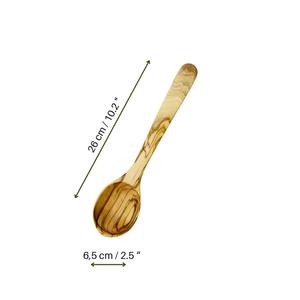 Cuillère à thé en bois faite à la main, cuillère doseuse en bois naturel pour café et sucre, finition polie, outil de cuisine - Product Image 5