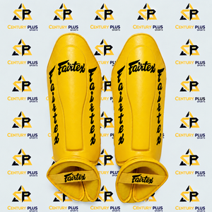 Protectores de Espinilleras Fairtex al Por Mayor con Logotipo Personalizado, Protección Profesional, Cuero Genuino de Vaca, Protector de Piernas, Equipo de Entrenamiento - Product Image 4