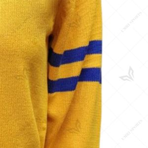 Cardigan en acrylique tricoté personnalisé Sigma Gamma avec lettres grecques en chenille – Vêtements grecs pour sororités et fraternités SGRHO - Product Image 6