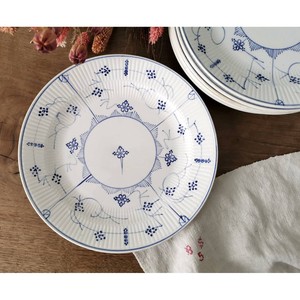 Nouvelle Assiette de Présentation Élégante en Céramique – Magnifique Assiette en Céramique Blanche et Bleue – Nouveauté Exceptionnelle - Product Image 3