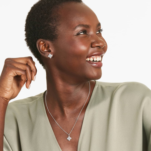 Elegante Collar de Cadena de Plata 925 con Brillantes Diamantes Moissanite, Joyería de Lujo Minimalista, Regalo para Mujer - Product Image 3