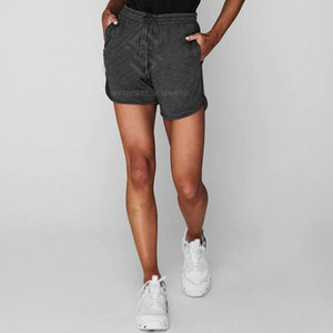 Venta en Línea Pantalones Cortos de Mujer Transpirables de Alta Calidad, Mezcla de Poliéster/Algodón, Ligeros, Cintura Alta, Cierre con Cordón - Product Image 2