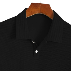 Polo en coton pour homme de haute qualité, respirant, broderie personnalisée, fournisseur OEM en gros - Product Image 4