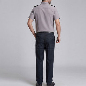 Vêtements de travail de sécurité personnalisés avec poches cargo, 100% polyester, fermeture à boutons, poignets ajustables, unisexe, utilisation en extérieur - Product Image 2