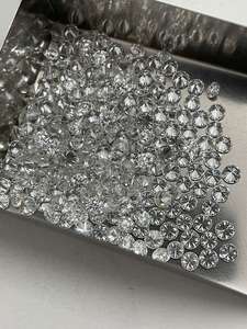 เพชรรัสเซียเม็ดเดี่ยว 0.01 ถึง 0.50 กะรัต VS1 ทรงกลมเจียระไนแบบบริลเลียนท์ สำหรับทำเครื่องประดับ แหวน ของขวัญสำหรับงานปาร์ตี้ - Product Image 5