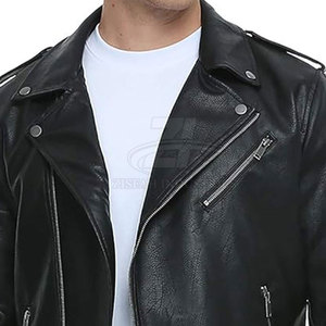 Dernier style, vente en gros, veste en cuir coupe-vent pour homme, haute qualité, best-seller, veste d'hiver imperméable pour homme - Product Image 5