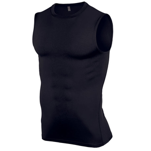 Custom Sports Vest Sleeveless Underwear T-shirt Men Yoga Gym <b>Weightlifting</b> Running Gym <b>Singlet</b> tank Top Men Vest for Men - Product Image 3