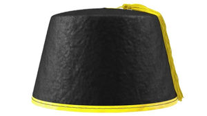 Fez Masónico Personalizado Bordado a Mano para Hija, con Estuche, Lana Negra, Cuatro Hileras de Pedrería, ¡Gran Oferta! - Product Image 6