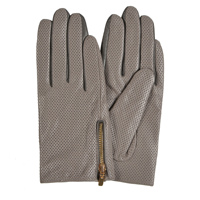 Gants d'hiver en cuir véritable pour femmes, luxueux, thermiques, pour l'extérieur, en peau d'agneau véritable, mode, fabrication OEM, fournisseur sur mesure