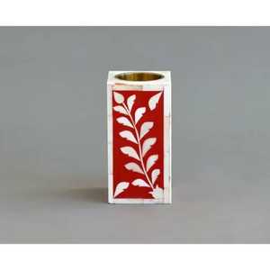 Brûleur à Oud artisanal sur mesure, taille et forme personnalisées, travail d'incrustation d'os de designer, brûleur Mabkhar avec couvercle en acrylique - Product Image 3