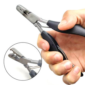 Pince à cheveux pour extensions, pour micro-anneaux sans couture et fusion, outils capillaires premium, pince et dissolvant de colle pour la transformation des cheveux - Product Image 5