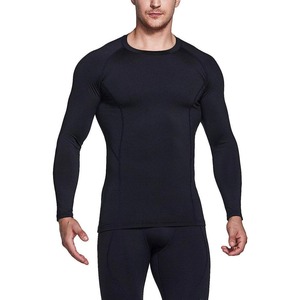 T-shirt de compression pour homme, vêtements de sport performants pour la salle de sport et les entraînements athlétiques - Product Image 2