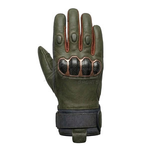 High Quality Winter Leather Motorbike <b>Gloves</b> Breathable Waterproof <b>Touchscreen</b> Compatible Adjustable Wrist Closure Comfortable - Product Image 2