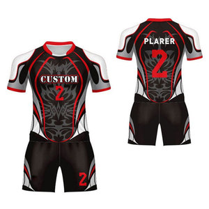 Rugby Uniform Sets Breathable Comfortable Short Sleeve <b>Football</b> Wear with Durable Quality Personalized Design Professional - Product Image 1