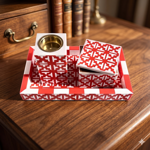 Juego de bandejas para quemador de incienso Bakhoor árabe, 3 uds., decoración del hogar, resina Oud para Eid Ramadán, uso religioso con regalos de anís estrellado - Product Image 1