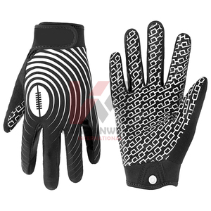 Gants de football américain respirants, flexibles, durables, légers, avec protection renforcée de la paume - Product Image 1