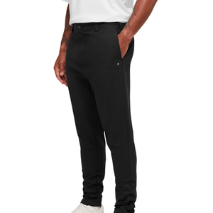 Pantalones Deportivos Negros de Corte Regular para Hombre, Pantalones de Entrenamiento Deportivos Ajustados, Elásticos, para Gimnasio - Product Image 3