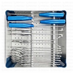 Ensemble de forceps d'arthroscopie pour instruments chirurgicaux orthopédiques du genou, kit en acier inoxydable, boîte de stérilisation haute température Pentax - Product Image 3