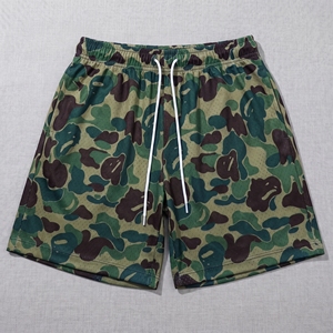 Mens Camo Mesh Basketball <b>Shorts</b> Orange Brown <b>Camouflage</b> Print Quick Dry Breathable Gym Running Workout Sports <b>Shorts</b> Drawstring - Product Image 3