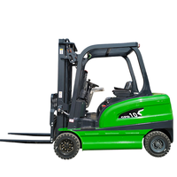 Nuovo Carrello Elevatore Elettrico da 2 Tonnellate con Sollevamento 3m/4m, per Terreni Accidentati, 4WD, Batteria agli Ioni di Litio, in Vendita