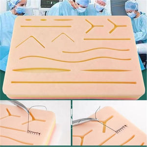 CE ISO Certified Suture <b>Practice</b> Kit for Medical Students | Silicone <b>Pad</b> Suture Threads & Tools | Medical Training By Dentvex - Product Image 4