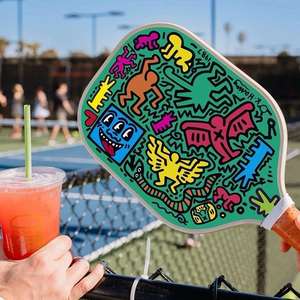 Producteur professionnel de raquettes de pickleball USAPA avec bord thermoformé, épaisseur 16 mm, en fibre de carbone - Product Image 2