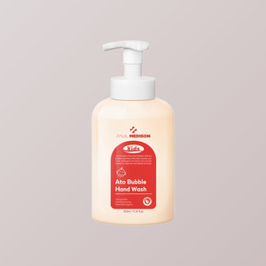 Savon de bain coréen K-Beauty Polmedison Kids Ato Bubble Antibactérien pour les mains, parfum Musc Blanc, 510ml - Product Image 2