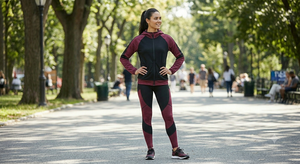 Veste de survêtement zippée en polaire à capuche unie pour femme, idéale pour la gym, la course et les activités de plein air - Product Image 6