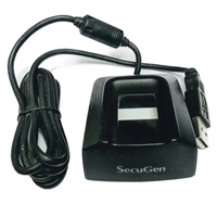 Escáner de Huellas Dactilares Hamster Pro 20 Ultracompacto Reacondicionado, Alta Calidad de Imagen, Interfaz USB, 600X600 Dpi, Secugen Cloud