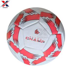 Balón de Fútbol de PVC Grueso para Entrenamiento, Personalizado con Colores Impresos, para Uso en Exteriores, de Alta Calidad, Ecológico, Ligero y Duradero - Product Image 1