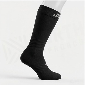 North Approach <b>Knee</b> <b>High</b> <b>Socks</b> Black Breathable Cycling <b>Socks</b> for Adults Autumn Season - Product Image 3