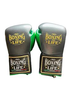 Guantes de Boxeo Hechos a Mano, Sin Boxeo No Hay Vida, de Cuero Vacuno Genuino con Logotipo Impreso, Guantes de Boxeo Personalizados - Product Image 2
