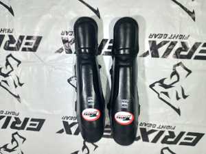 Protège-tibias en cuir ajustables personnalisés Twins, rose et noir, pour l'entraînement de boxe, le kickboxing, le MMA, le Sanda, toutes saisons - Product Image 3