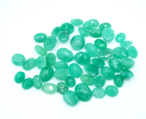 Collier en opale éthiopienne et émeraude zambienne, perles à motifs naturels, bijoux en cristal en vrac, HAYAAT GEMS HG-187, évaluation par un tiers - Product Image 4