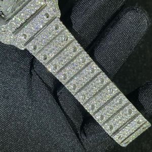 Relojes de Edición Limitada de Acero Inoxidable, Mecánicos Automáticos, Estilo Hip Hop Clásico, Unisex, con Joyas de Belleza Hechas a Mano - Product Image 2