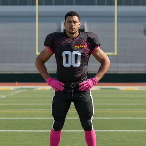 Outerwear Sports Practice Custom Design Sublimation American Football Uniform Wholesale Soccer Uniform - Product Image 4